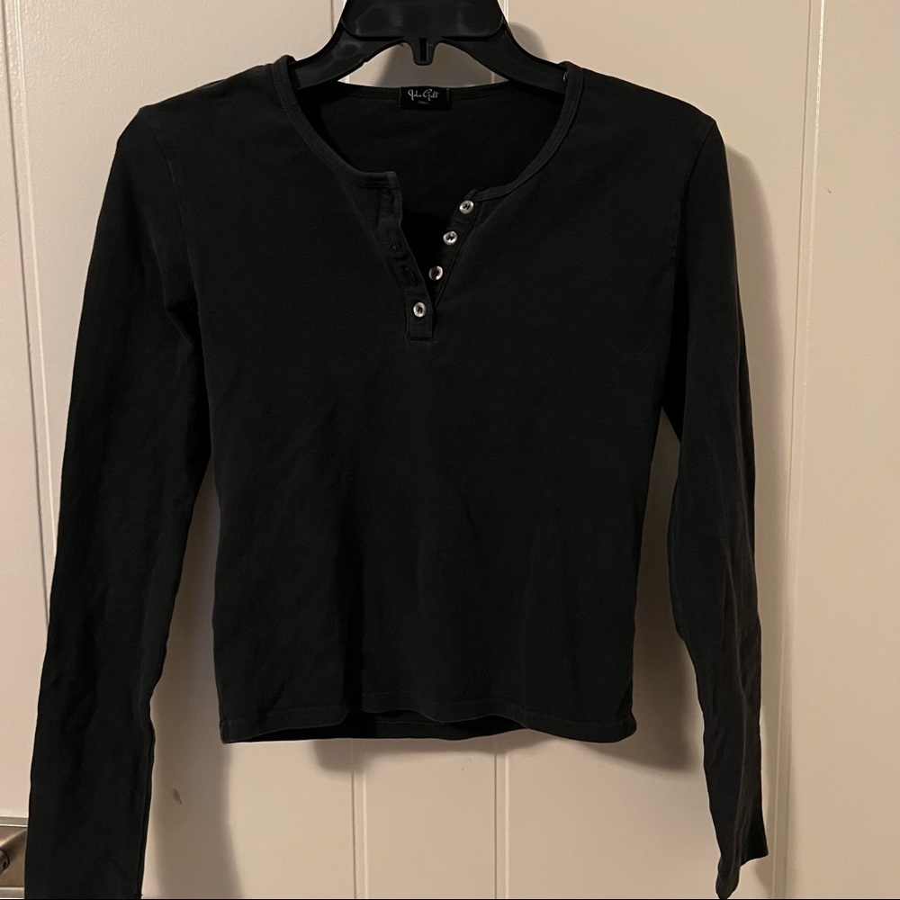 Black button up long sleeve